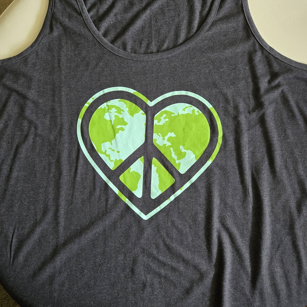 Instant Message Charcoal Tank Top